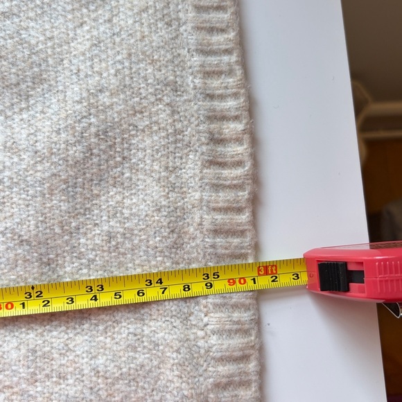 LOFT Taupe Knit Poncho - Picture 7 of 7